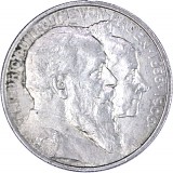 2 Mark Allemand Friedrich et Luise 10 g d'argent - 1906