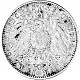 2 Mark Allemand Wilhelm II Roi de Wurtemberg 10 g d'argent (1892 - 1914)