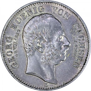 2 Mark Allemand à l'occasion du décès de Georg 10 g d'argent - 1904