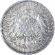 2 Mark Allemand Ville hanséatique libre de Bremen 10 g d'argent - 1904 2 Mark Allemand Ville hanséatique libre de Bremen 10 g d'argent - 1904