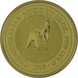Australian Kangourou 1/2oz d'or fin - 1995 Australian Kangourou 1/2oz d'or fin - 1995