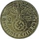 2 Reichsmark Hindenburg with Swastika 5g d'argent (1936 – 1939) - Deuxième Choix 2 Reichsmark Hindenburg with Swastika 5g d'argent (1936 – 1939) - Deuxième Choix