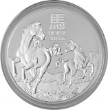 Lunar III Cheval 1oz d'argent fin - 2026 (TVA normale)