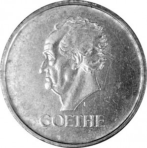 3 Reichsmark République de Weimar Johann W. von Goethe 7,5 g d'Argent - 1932