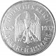 3 Reichsmark République de Weimar Johann W. von Goethe 7,5 g d'Argent - 1932