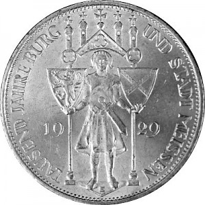 3 Reichsmark République de Weimar Meissen 7,5 g d'Argent - 1929
