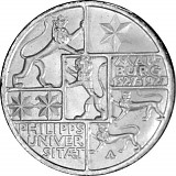 3 Reichsmark République de Weimar Université de Marbourg 7,5 g d'Argent - 1927 3 Reichsmark République de Weimar Université de Marbourg 7,5 g d'Argent - 1927
