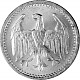 3 Reichsmark de la République de Weimar 7,5 g d'Argent - 1924, 1925 3 Reichsmark de la République de Weimar 7,5 g d'Argent - 1924, 1925
