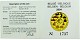 100 Euro belgique 1/2oz d'or fin - 2004