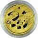 Chine Panda Premium Set 27g d'or fin - 2022 Chine Panda Premium Set 27g d'or fin - 2022