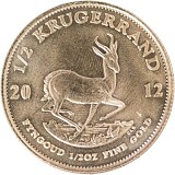 Krugerrand 1/2oz d'or fin