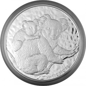 Koala 1kg d'argent fin - 2008