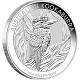 Kookaburra 1kg d'argent fin - 2014