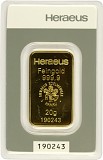 Lingot 20g d'or fin - Heraeus