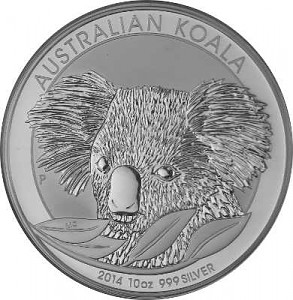 Koala 1oz d'Argent - 2014