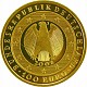 100 Euro allemand 1/2oz d'or fin - 2002 Union Monétaire