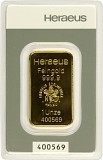 Lingot 1oz d'or fin - Heraeus