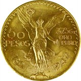 50 Pesos mexicains 37,46g d'or fin