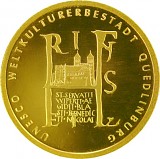100 Euro allemand 1/2oz d'or fin - 2003 Quedlinburg