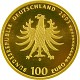100 Euro allemand 1/2oz d'or fin - 2003 Quedlinburg