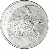 Fiji Taku Tortue - 1oz d'argent fin