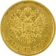 5 Roubles Nikolaus II 3,87g d'or fin