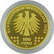 100 Euro allemand 1/2oz d'or fin - 2008 Goslar