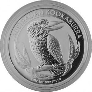 Kookaburra 1oz d'Argent - 2012