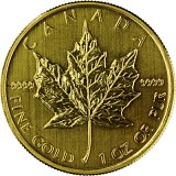 Maple Leaf 1oz d'or fin