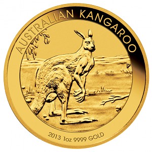 Australian Kangourou 1oz d'or fin - 2013 Australian Kangourou 1oz d'or fin - 2013