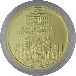100 Euro allemand 1/2oz d'or fin - 2013 Dessau-Wörlitz