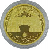 100 Euro allemand 1/2oz d'or fin - 2010 Würzburg