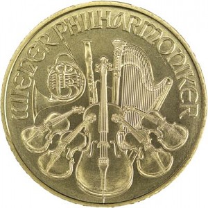 Philharmonique de Vienne 1oz d'or fin