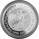 Kookaburra 10oz d'argent fin - 2015