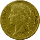 20 Francs français Napoléon I avec Coronnaire 5,81g d'or fin
