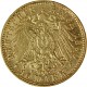 10 Mark allemand Otto Roi de la Bavière 3,58g d'or fin