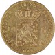 10 Florins Pays Bas, Wilhelm III 6,05g d'or fin