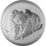 Koala 1kg d'argent fin - 2010