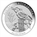 Kookaburra 1kg d'argent fin - 2016
